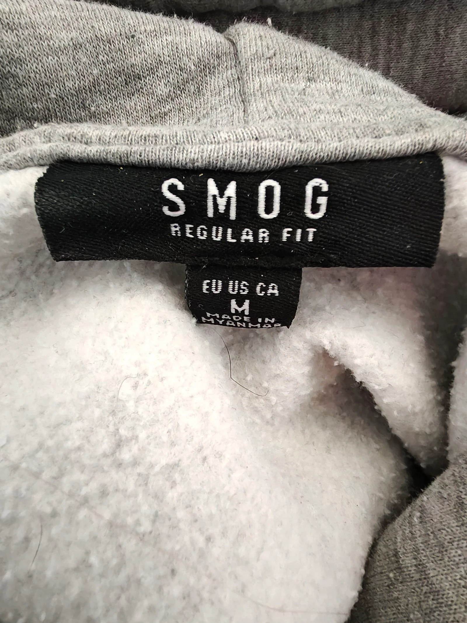 Lekkere dikke warme hoodie van Smog, maat M – photo 6